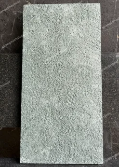 Đá băm nhám xanh rêu Lát Sân 30x60 - quang minh stone 1