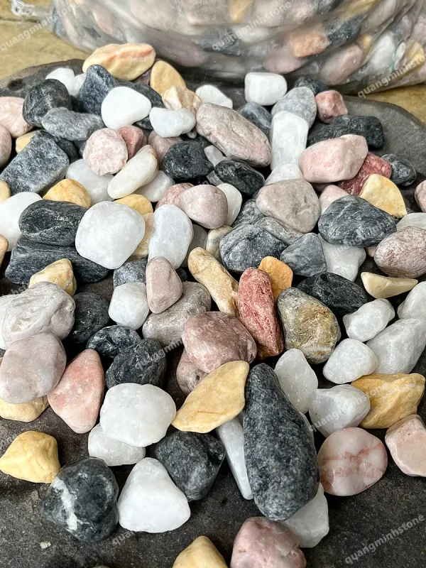 Sỏi Đa Sắc Trang Trí Tiểu Cảnh - Quang Minh Stone 5