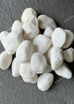 Sỏi Trắng Trang Trí Tiểu Cảnh - quang minh stone 1