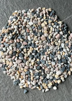 Sỏi Đa Sắc Quay Tròn Trang Trí - Quang Minh Stone 1