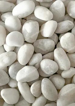Sỏi Trắng Bóng Nhập Khẩu Cao Cấp - quang minh stone 1