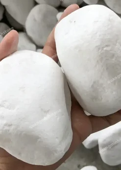 Sỏi Trắng Đại Trang Trí Tiểu Cảnh - quang minh stone 1
