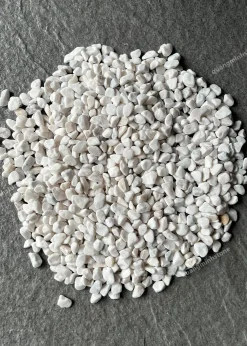 Sỏi Trắng Quay Tròn Trang Trí - qaung mnih stone 1