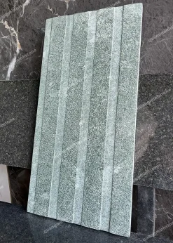 Đá Băm Xanh Rêu Xẻ Rãnh Lát Sân 30x60 - quang minh stone 2