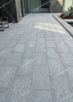 Đá Xám Đen ĐN Khò Nhám Lát Sân 30x60 - quang minh stone 4