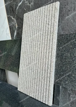 Đá Xám Nhám 16 Rãnh Lát Dốc Xe - quang minh stone 2