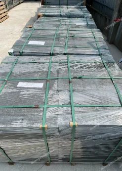Đá bazan đen khò nhám lát sân 30x60 - quang minh stone 11