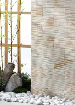Đá lược vàng ốp tường 10x20 - Quang Minh Stone 3