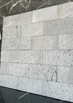 Đá ong xám ốp tường 10x20 - Quang Minh Stone 2