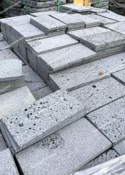 Đá ong xám ốp tường 10x20 - Quang Minh Stone 3