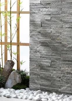 Đá chóng xanh ốp tường 5x20