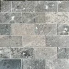Đá mài bóng đen bông ốp tường 10x20 - Quang Minh Stone 1