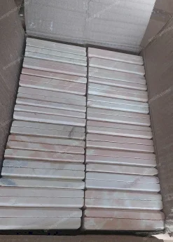 Đá mài bóng hồng ốp tường 10x20 - Quang Minh Stone 6