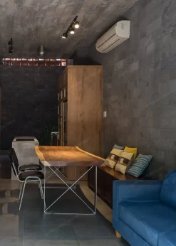 Đá ong xám ốp tường 15x30 - quang minh stone 5