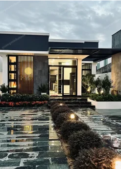 Đá xanh rêu thanh hóa mài hone 30x60 - quang minh stone 4
