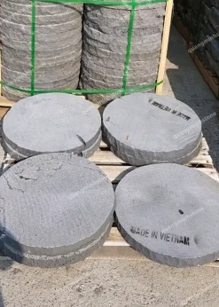 Đá Ong Tròn 5CM Rải Lối Đi Sân Vườn - quang minh stone 1
