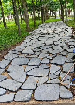 Alternative view of Đá Rối Thớt Ong Lát Sân Dày 3CM
