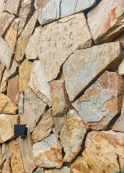Đá Rối Vàng Ánh Kim Ốp Tường - Quang Minh Stone 1