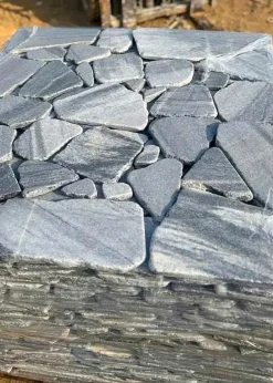Đá Rối Xanh Sọc Dưa Ốp Tường - quang minh stone 1