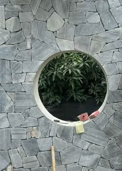 Alternative view of Đá Rối Xanh Sọc Dưa Ốp Tường