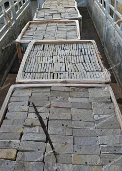 Đá Chẻ Xanh Lát Sân 7.5x22cm - quang minh stone 1