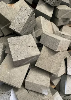 Đá Cubic Ong Xám 10x10x5 - quang minh stone 1