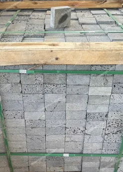 Đá Cubic Ong Xám 10x10x5