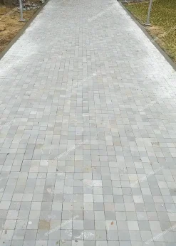 Đá Cubic Sa Thạch Cắt Thô Lát Sân 10x10 - quang minh stone 1
