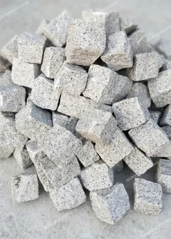 Đá Cubic Trắng Mè 10x10x10 - quang minh stone 1
