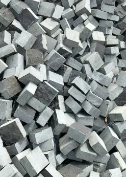 Đá Cubic Xanh Cưa Cạnh 10x10x5 - quang minh stone 2