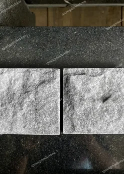 Đá cubic đen ánh kim Ốp Tường 10x10 - quang minh stone 1