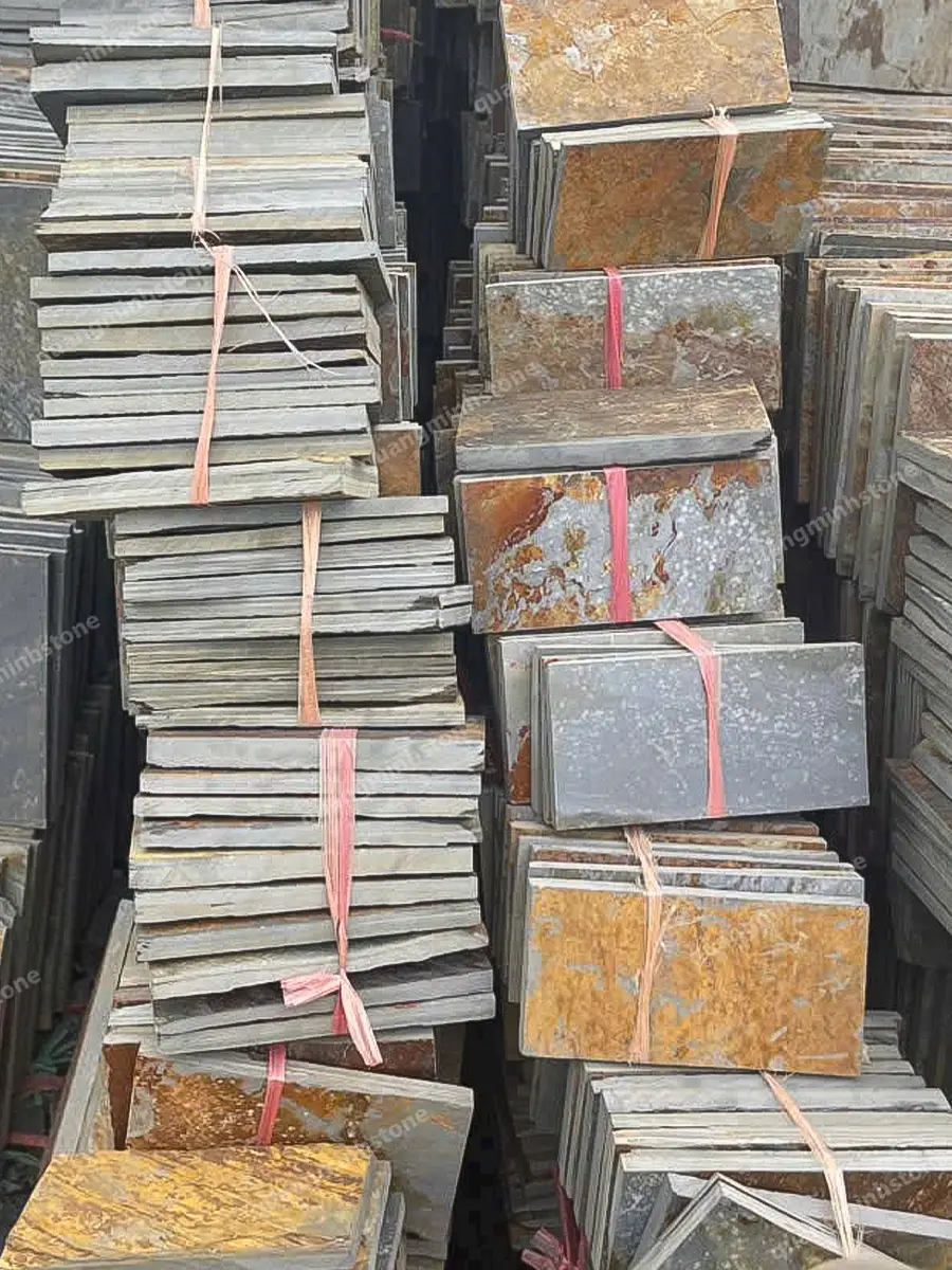 Đá lai châu ốp tường 10x20 - quang minh stone 4