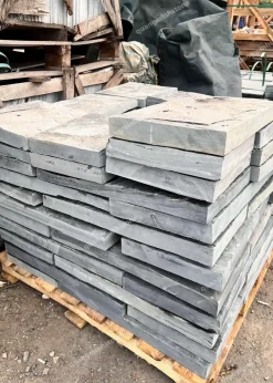 Đá slate xanh làm Lối Đi Sân Vườn - quang minh stone 2