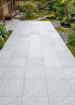 Đá xám mi cắt thô Lát Sân 60x60 - quang minh stone 6