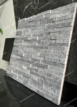 Ghép đen ánh kim Ốp Tường 10x50 - quang minh stone 2