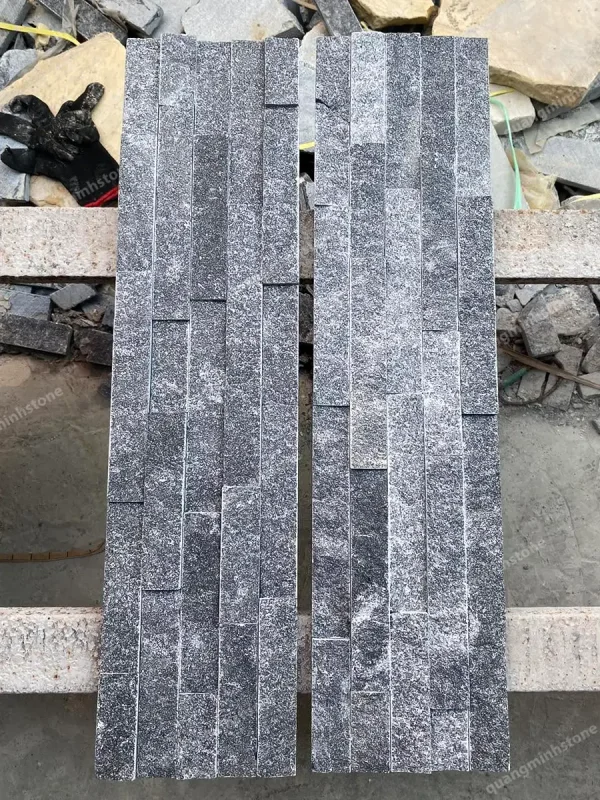 Ghép đen ánh kim Ốp Tường 10x50 - quang minh stone 6