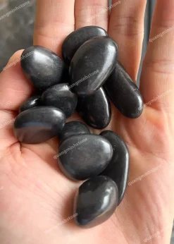 Sỏi Đen Bóng Size 1-2cm - quang minh stone 1
