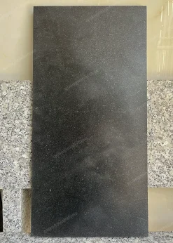 Đá bazan đen mài hone lát sân 30x60 - quang minh stone 3