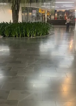 Đá bazan đen mài hone lát sân 30x60 - quang minh stone 6
