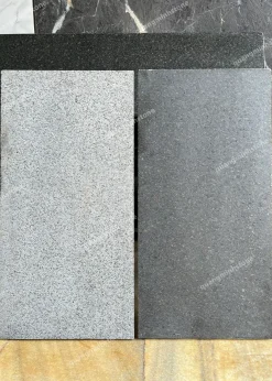 Đá granite xám và đen Lát Sân 30x60 - quang minh stone 1