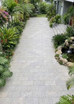 Đá hồng bông nhỏ cắt thô Lát Sân 30x60 - quang minh stone 3