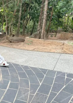 Đá ong xám Lát Sân 30x60x2cm - quang minh stone 5