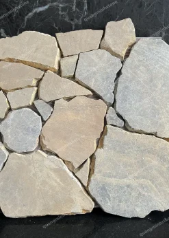Đá rối vàng chanh Ốp Tường - quang minh stone 1