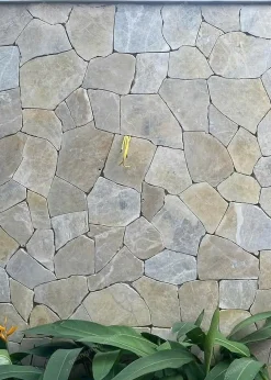 Đá rối vàng chanh Ốp Tường - quang minh stone 4