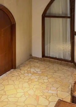Đá rối vàng nghệ Ốp Tường - Quang Minh Stone 19