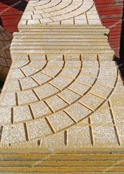 Gạch xi măng terrazzo Lát Vỉa Hè 40x40cm - Quang Minh Stone 14
