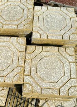Gạch xi măng terrazzo Lát Vỉa Hè 40x40cm - Quang Minh Stone 15