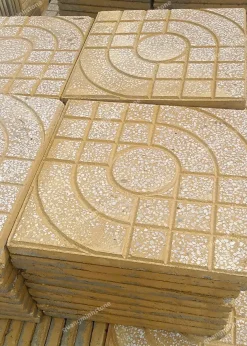 Gạch xi măng terrazzo Lát Vỉa Hè 40x40cm - Quang Minh Stone 16