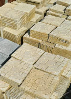 Gạch xi măng terrazzo Lát Vỉa Hè 40x40cm - Quang Minh Stone 17