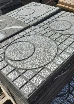 Gạch xi măng terrazzo Lát Vỉa Hè 40x40cm - Quang Minh Stone 29